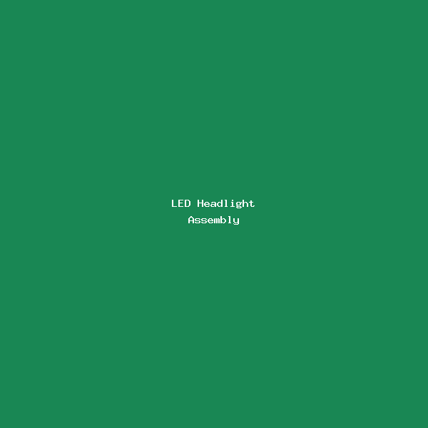 LED Headlight Assembly